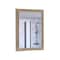 Tuhome Vanguard Bathroom Mirror, Frame, Looking Glass, Light Pine ELR7930 - alternate 1